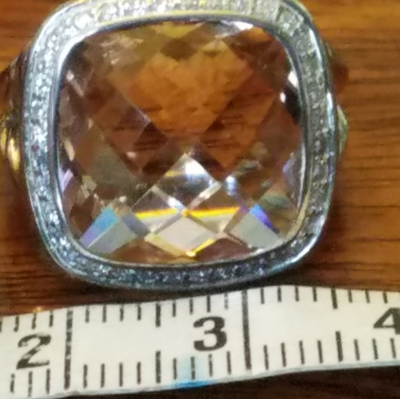SOLD@! Auth. David Yurman 14mm Dia. Morg. Enhancer - Picture 4 of 8